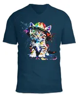 Unisex Jersey SS V-Neck T-Shirt