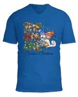 Unisex Jersey SS V-Neck T-Shirt