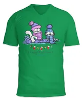 Unisex Jersey SS V-Neck T-Shirt