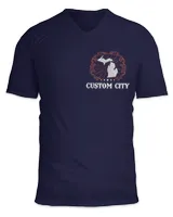 Unisex Jersey SS V-Neck T-Shirt