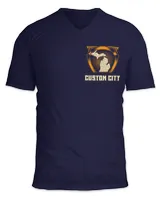 Unisex Jersey SS V-Neck T-Shirt