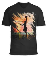 Unisex Jersey SS V-Neck T-Shirt