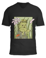Unisex Jersey SS V-Neck T-Shirt