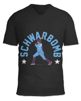 Unisex Jersey SS V-Neck T-Shirt