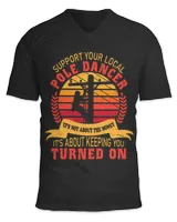 Unisex Jersey SS V-Neck T-Shirt