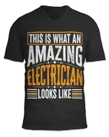 Unisex Jersey SS V-Neck T-Shirt