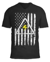 Unisex Jersey SS V-Neck T-Shirt