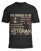 Unisex Jersey SS V-Neck T-Shirt