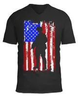 Unisex Jersey SS V-Neck T-Shirt