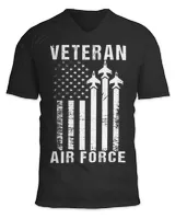 Unisex Jersey SS V-Neck T-Shirt