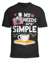 Unisex Jersey SS V-Neck T-Shirt