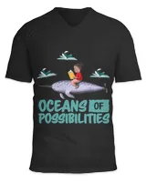 Unisex Jersey SS V-Neck T-Shirt