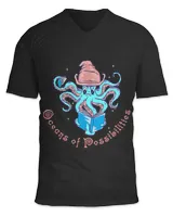 Unisex Jersey SS V-Neck T-Shirt