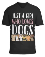 Unisex Jersey SS V-Neck T-Shirt