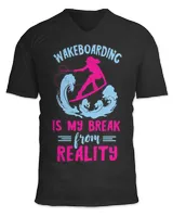 Unisex Jersey SS V-Neck T-Shirt