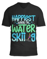 Unisex Jersey SS V-Neck T-Shirt