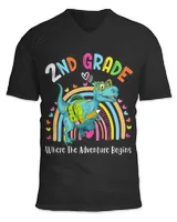 Unisex Jersey SS V-Neck T-Shirt