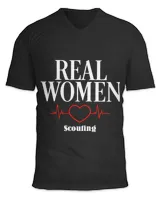 Unisex Jersey SS V-Neck T-Shirt