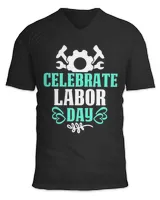 Unisex Jersey SS V-Neck T-Shirt