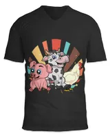 Unisex Jersey SS V-Neck T-Shirt