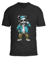 Unisex Jersey SS V-Neck T-Shirt