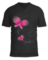 Unisex Jersey SS V-Neck T-Shirt