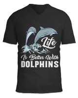 Unisex Jersey SS V-Neck T-Shirt