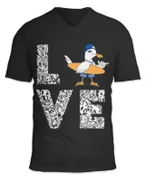 Unisex Jersey SS V-Neck T-Shirt