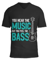 Unisex Jersey SS V-Neck T-Shirt