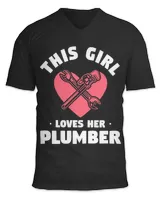 Unisex Jersey SS V-Neck T-Shirt