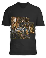 Unisex Jersey SS V-Neck T-Shirt