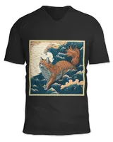 Unisex Jersey SS V-Neck T-Shirt