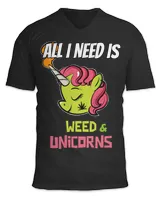 Unisex Jersey SS V-Neck T-Shirt
