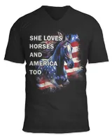 Unisex Jersey SS V-Neck T-Shirt