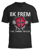 Unisex Jersey SS V-Neck T-Shirt