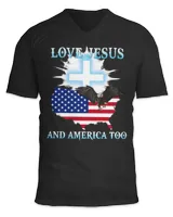 Unisex Jersey SS V-Neck T-Shirt