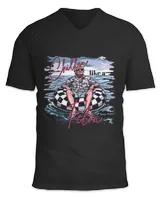 Unisex Jersey SS V-Neck T-Shirt