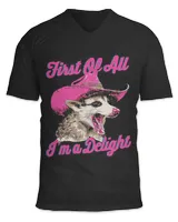 Unisex Jersey SS V-Neck T-Shirt