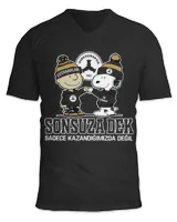 Unisex Jersey SS V-Neck T-Shirt