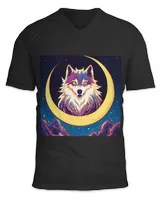 Unisex Jersey SS V-Neck T-Shirt