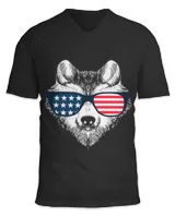 Unisex Jersey SS V-Neck T-Shirt