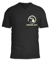 Unisex Jersey SS V-Neck T-Shirt