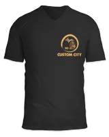 Unisex Jersey SS V-Neck T-Shirt