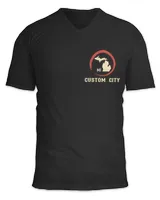 Unisex Jersey SS V-Neck T-Shirt