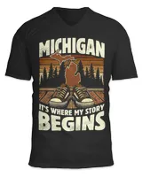 Unisex Jersey SS V-Neck T-Shirt