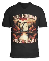 Unisex Jersey SS V-Neck T-Shirt