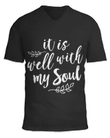 Unisex Jersey SS V-Neck T-Shirt