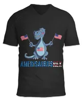 Unisex Jersey SS V-Neck T-Shirt