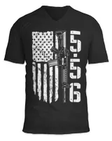 Unisex Jersey SS V-Neck T-Shirt