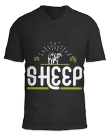 Unisex Jersey SS V-Neck T-Shirt